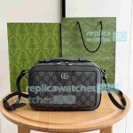 Replica GG Ophidia Small Crossbody Bag Grey Color